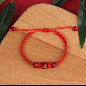 Women’s beaded Dragon Bracelet 2024 Dragon Year Lucky Red Rope Bracelet